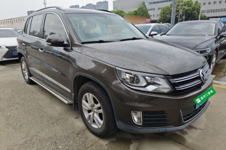 Used Volkswagen Tiguan 2015 1.8TSI Automatic Two-Wheel Drive Trend Edition Front Right 45 Deg