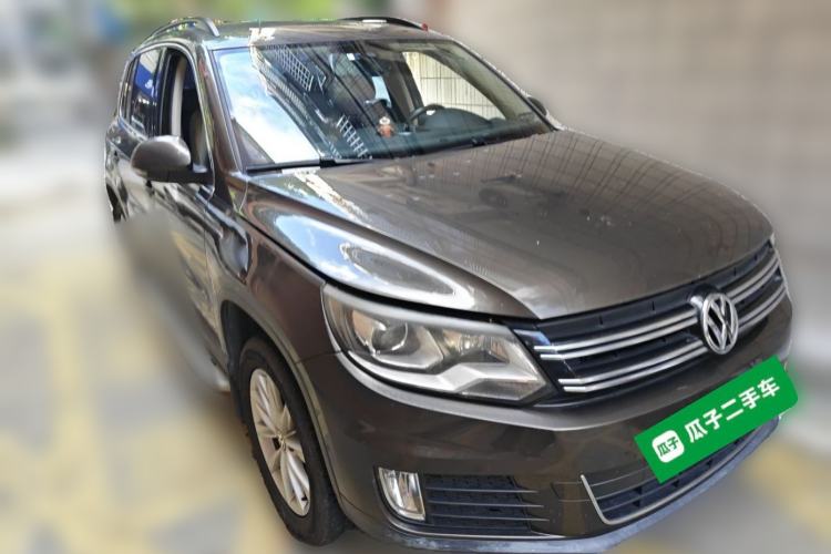 Used Volkswagen Tiguan 2015 1.8TSI Automatic Two-Wheel Drive Comfort Edition Front Right 45 Deg