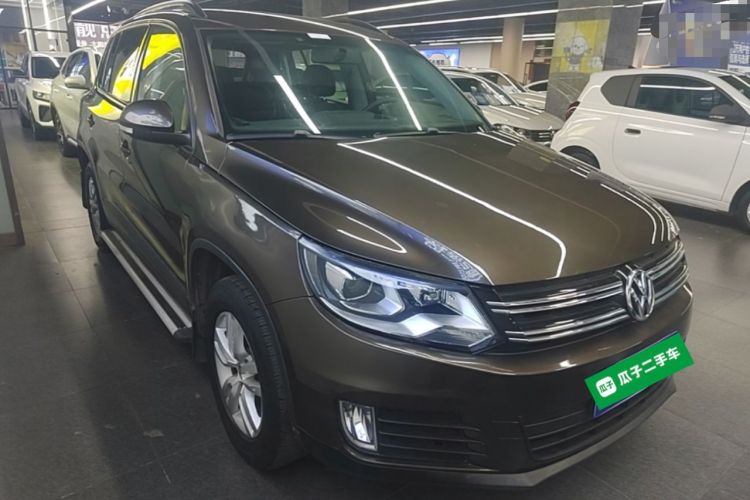 Used Volkswagen Tiguan 2015 1.8TSI Automatic Two-Wheel Drive Trend Edition Front Right 45 Deg