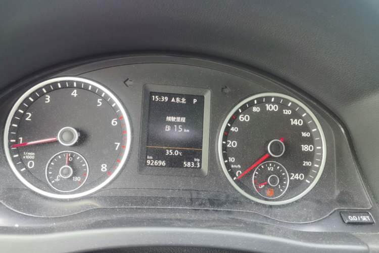 Used Volkswagen Tiguan 2015 1.8TSI Automatic Two-Wheel Drive Luxury Model Instrument Cluster