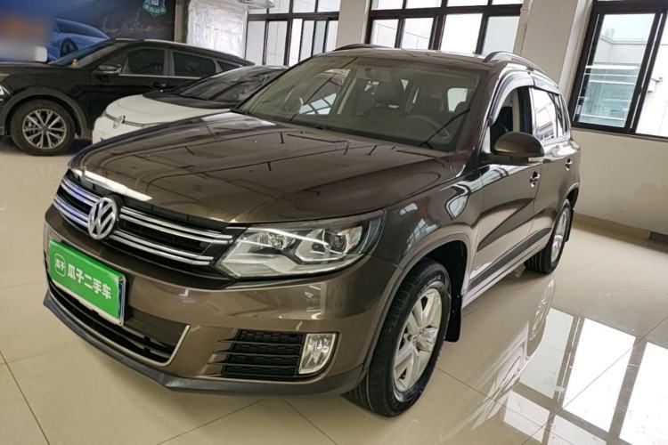 Used Volkswagen Tiguan 2015 1.8TSI Automatic Two-Wheel Drive Trend Edition Guazi used car, China used car export, Used car for sale, Used Volkswagen cars, Cheapest cars for sale