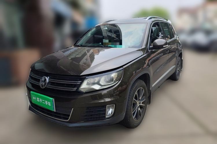 Used Volkswagen Tiguan 2015 1.8TSI Automatic Two-Wheel Drive Luxury Model Guazi used car, China used car export, Used car for sale, Used cars, Cheapest cars for sale