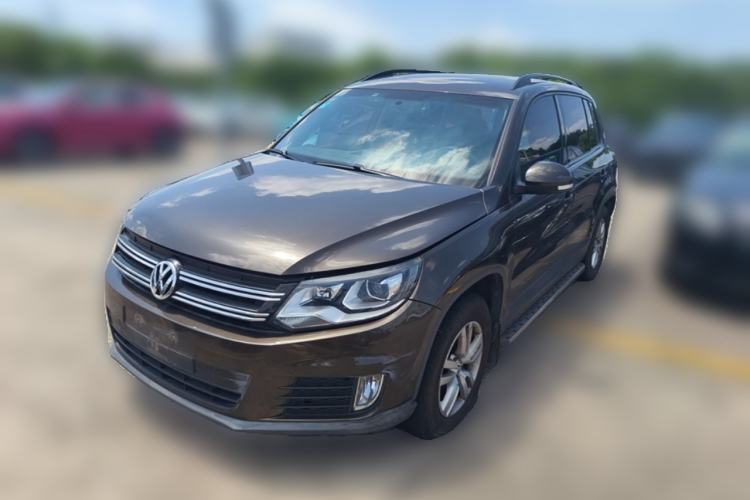 Used Volkswagen Tiguan 2015 1.8TSI Automatic Two-Wheel Drive Trend Edition Guazi used car, China used car export, Used car for sale, Used cars, Cheapest cars for sale