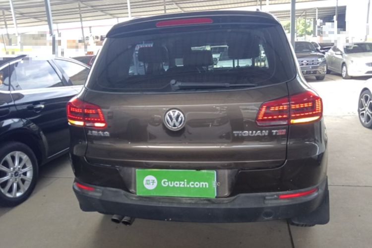 Used Volkswagen Tiguan 2015 1.8TSI Automatic Two-Wheel Drive Trend Edition Rear