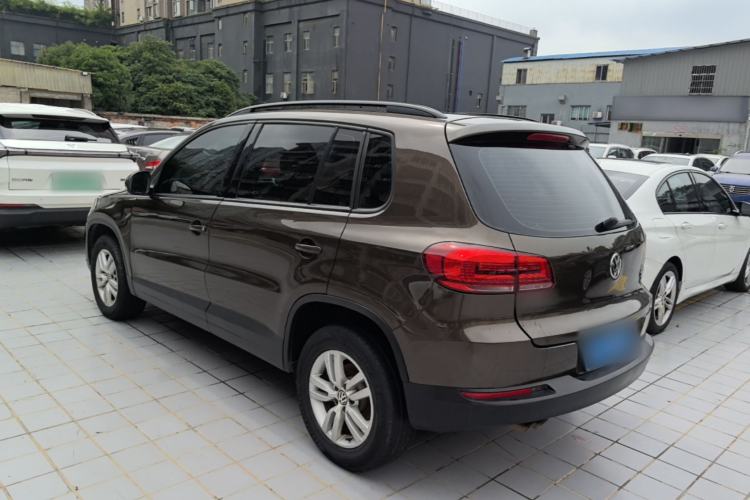 Used Volkswagen Tiguan 2015 1.8TSI Automatic Two-Wheel Drive Trend Edition Rear Left 45 Deg