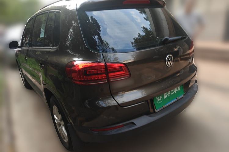 Used Volkswagen Tiguan 2015 1.8TSI Automatic Two-Wheel Drive Trend Edition Rear Left 45 Deg