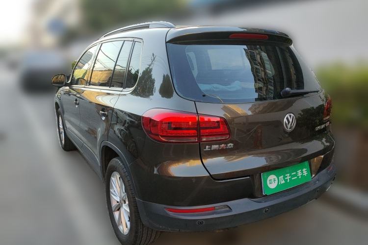 Used Volkswagen Tiguan 2015 1.8TSI Automatic Two-Wheel Drive Comfort Edition Rear Left 45 Deg