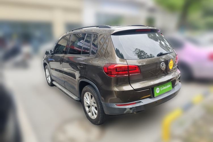 Used Volkswagen Tiguan 2015 1.8TSI Automatic Two-Wheel Drive Comfort Edition Rear Left 45 Deg