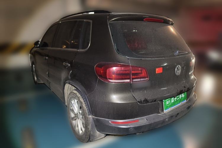 Used Volkswagen Tiguan 2015 1.8TSI Automatic Two-Wheel Drive Comfort Edition Rear Left 45 Deg