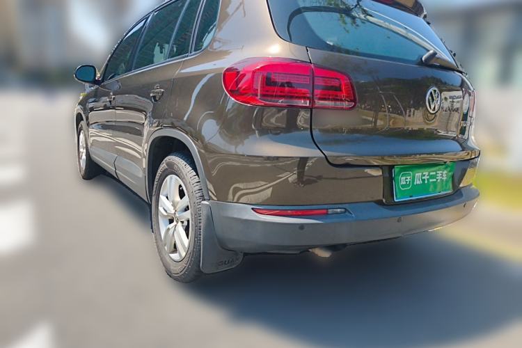 Used Volkswagen Tiguan 2015 1.8TSI Automatic Two-Wheel Drive Trend Edition Rear Left 45 Deg