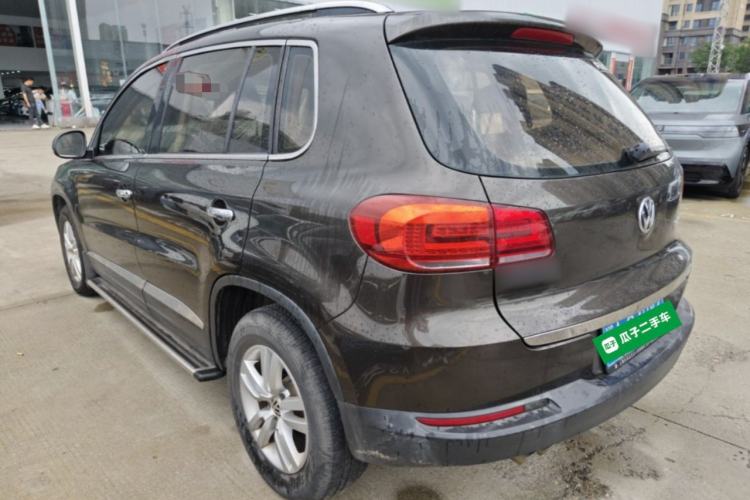 Used Volkswagen Tiguan 2015 1.8TSI Automatic Two-Wheel Drive Trend Edition Rear Left 45 Deg