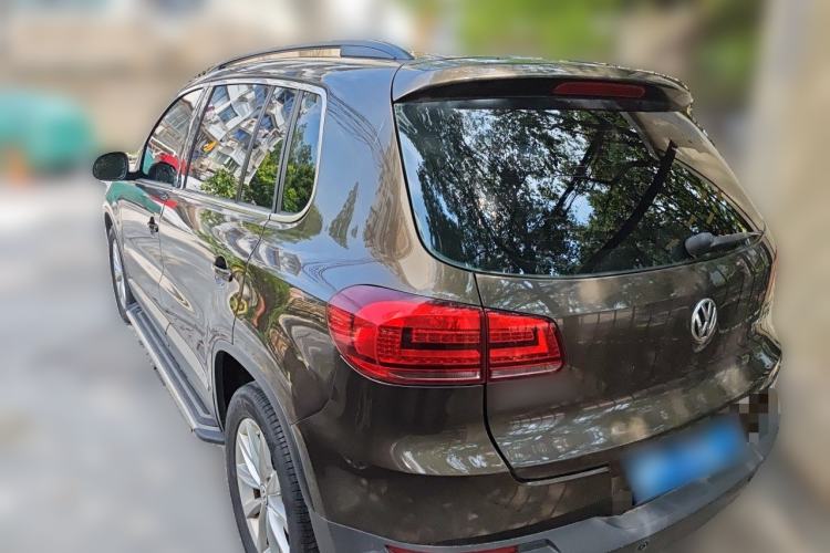 Used Volkswagen Tiguan 2015 1.8TSI Automatic Two-Wheel Drive Comfort Edition Rear Left 45 Deg