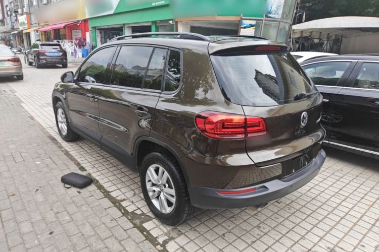 Used Volkswagen Tiguan 2015 1.8TSI Automatic Two-Wheel Drive Trend Edition Rear Left 45 Deg