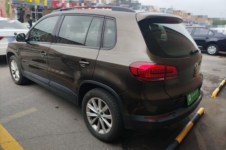 Used Volkswagen Tiguan 2015 1.8TSI Automatic Two-Wheel Drive Comfort Edition Rear Left 45 Deg