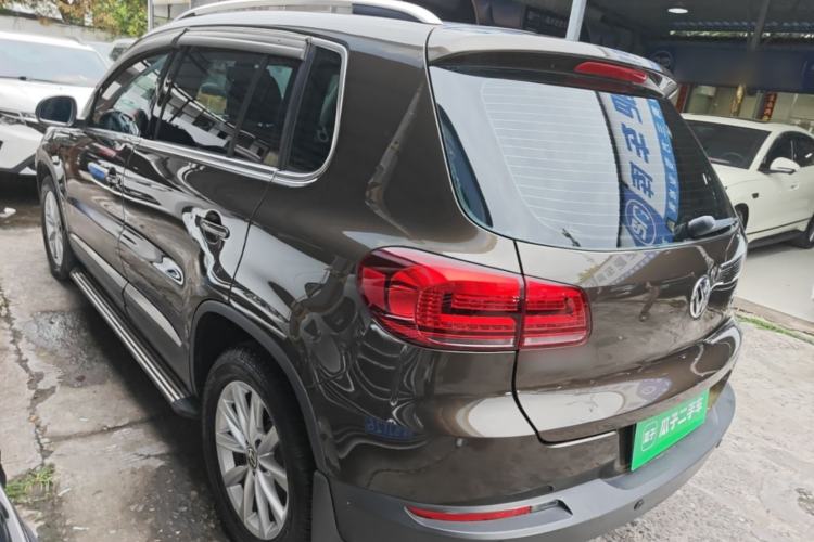 Used Volkswagen Tiguan 2015 1.8TSI Automatic Two-Wheel Drive Comfort Edition Rear Left 45 Deg
