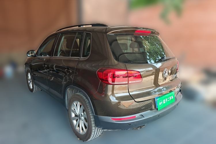 Used Volkswagen Tiguan 2015 1.8TSI Automatic Two-Wheel Drive Comfort Edition Rear Left 45 Deg