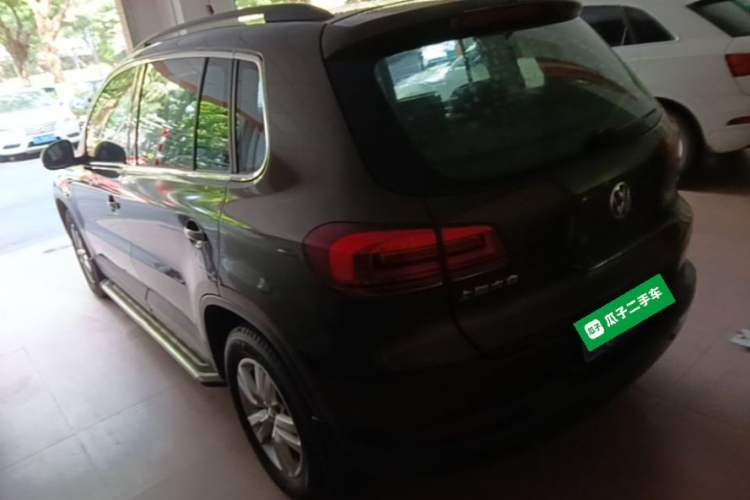Used Volkswagen Tiguan 2015 1.8TSI Automatic Two-Wheel Drive Trend Edition Rear Left 45 Deg