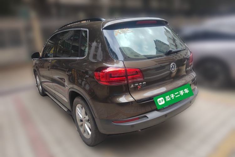 Used Volkswagen Tiguan 2015 1.8TSI Automatic All-Wheel Drive Style Vision Edition Rear Left 45 Deg