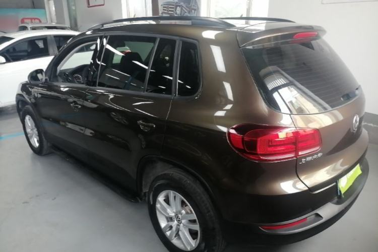 Used Volkswagen Tiguan 2015 1.8TSI Automatic Two-Wheel Drive Trend Edition Rear Left 45 Deg
