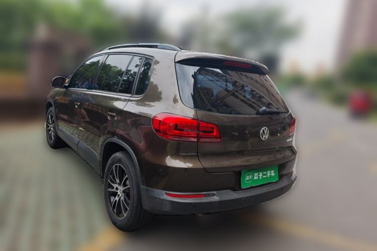 Used Volkswagen Tiguan 2015 1.8TSI Automatic Two-Wheel Drive Comfort Edition Rear Left 45 Deg