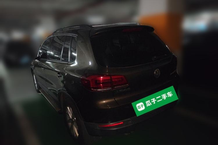 Used Volkswagen Tiguan 2015 1.8TSI Automatic Two-Wheel Drive Comfort Edition Rear Left 45 Deg