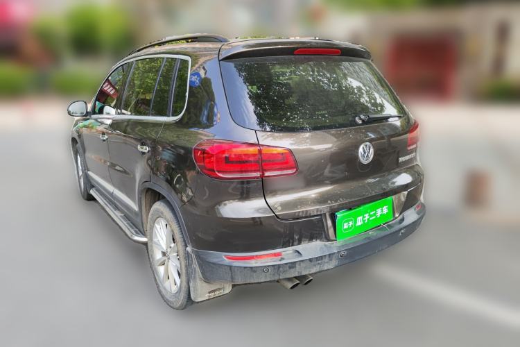 Used Volkswagen Tiguan 2015 1.8TSI Automatic All-Wheel Drive Comfort Edition Rear Left 45 Deg