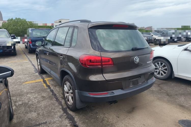 Used Volkswagen Tiguan 2015 1.8TSI Automatic Two-Wheel Drive Trend Edition Rear Left 45 Deg