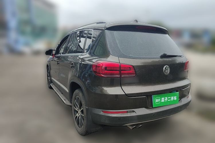 Used Volkswagen Tiguan 2015 1.8TSI Automatic Two-Wheel Drive Luxury Model Rear Left 45 Deg