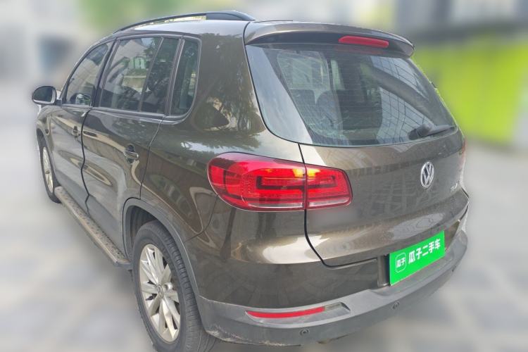 Used Volkswagen Tiguan 2015 1.8TSI Automatic Two-Wheel Drive Comfort Edition Rear Left 45 Deg