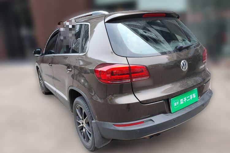 Used Volkswagen Tiguan 2015 1.8TSI Automatic Two-Wheel Drive Luxury Model Rear Left 45 Deg
