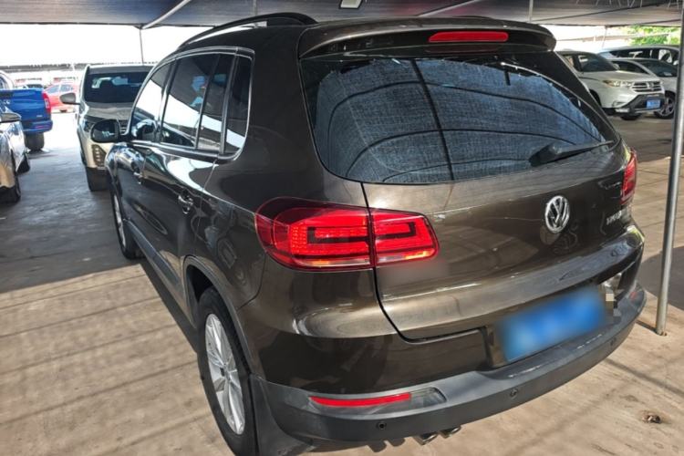 Used Volkswagen Tiguan 2015 1.8TSI Automatic Two-Wheel Drive Comfort Edition Rear Left 45 Deg