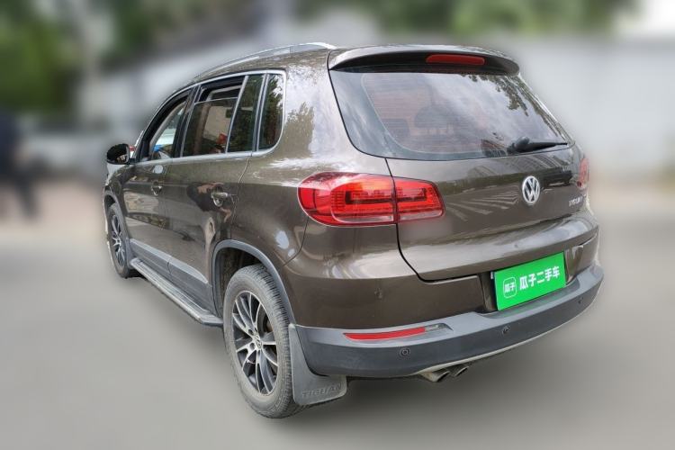 Used Volkswagen Tiguan 2015 1.8TSI Automatic Two-Wheel Drive Luxury Model Rear Left 45 Deg