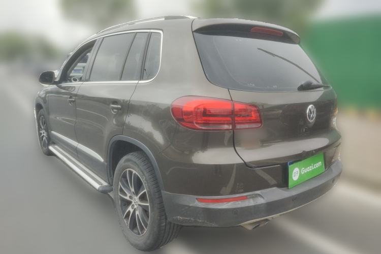 Used Volkswagen Tiguan 2015 1.8TSI Automatic Two-Wheel Drive Luxury Model Rear Left 45 Deg