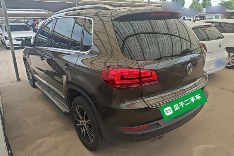 Used Volkswagen Tiguan 2015 1.8TSI Automatic Two-Wheel Drive Luxury Model Rear Left 45 Deg
