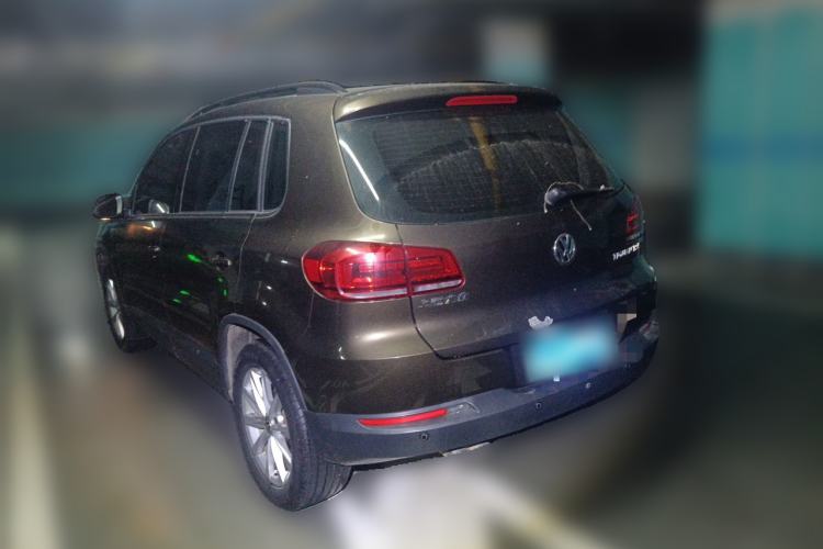 Used Volkswagen Tiguan 2015 1.8TSI Automatic Two-Wheel Drive Comfort Edition Rear Left 45 Deg