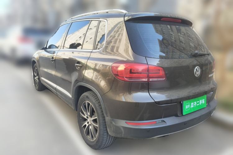 Used Volkswagen Tiguan 2015 1.8TSI Automatic Two-Wheel Drive Luxury Model Rear Left 45 Deg