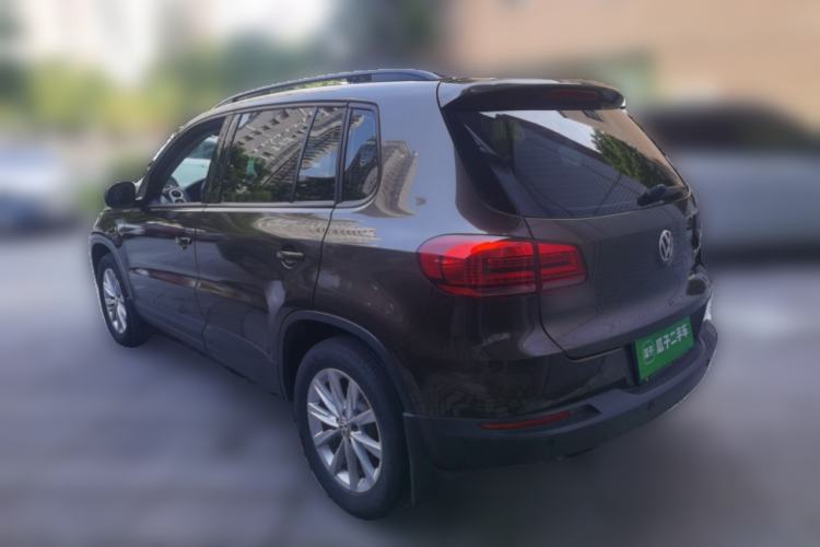 Used Volkswagen Tiguan 2015 1.8TSI Automatic Two-Wheel Drive Comfort Edition Rear Left 45 Deg