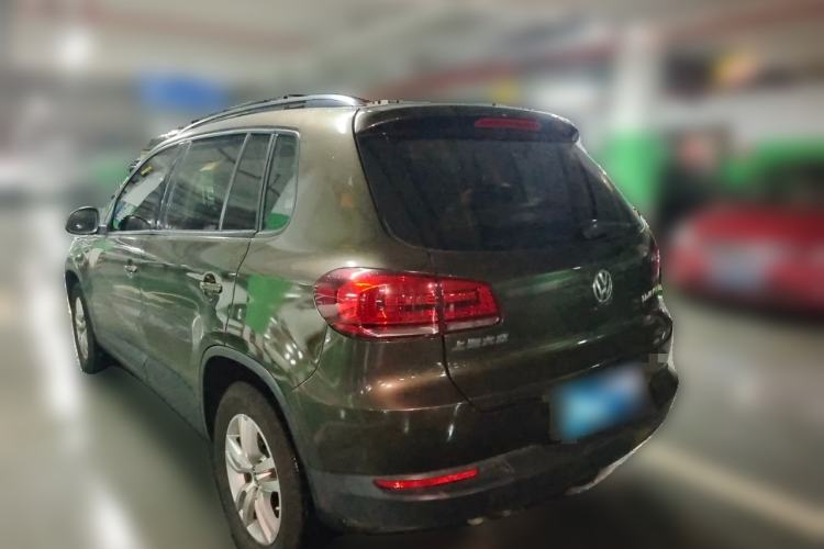 Used Volkswagen Tiguan 2015 1.8TSI Automatic Two-Wheel Drive Trend Edition Rear Left 45 Deg