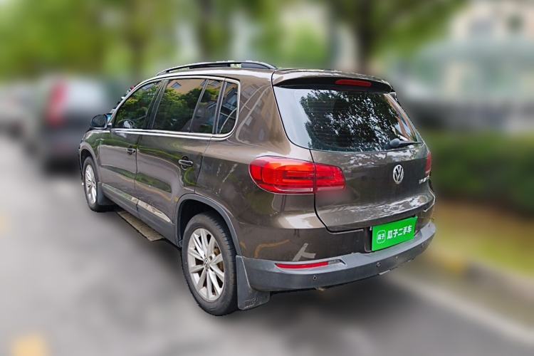 Used Volkswagen Tiguan 2015 1.8TSI Automatic Two-Wheel Drive Comfort Edition Rear Left 45 Deg