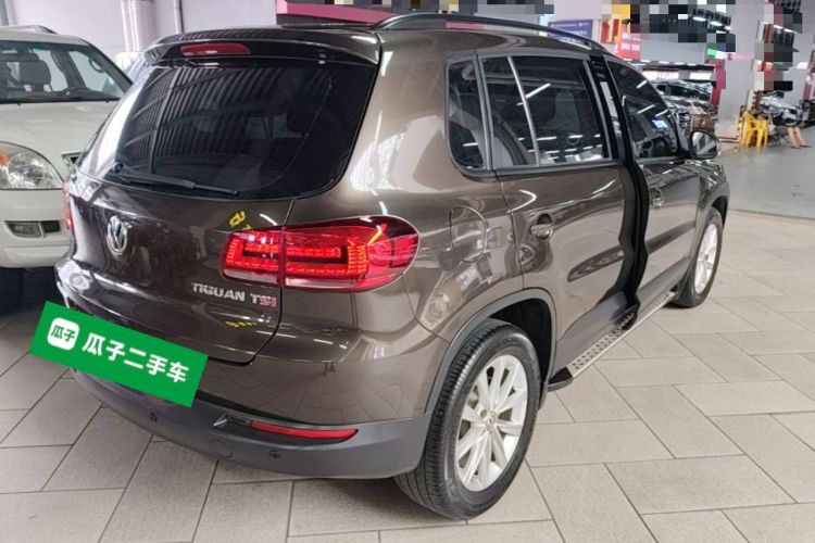 Used Volkswagen Tiguan 2015 1.8TSI Automatic Two-Wheel Drive Comfort Edition Rear Right 45 Deg