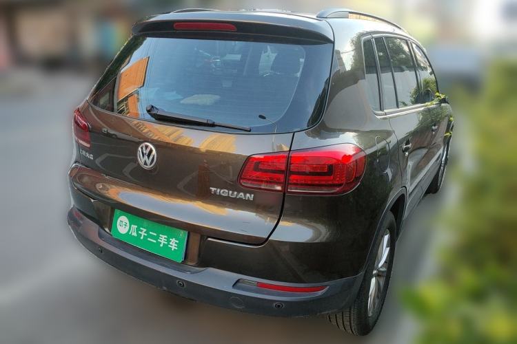 Used Volkswagen Tiguan 2015 1.8TSI Automatic Two-Wheel Drive Comfort Edition Rear Right 45 Deg