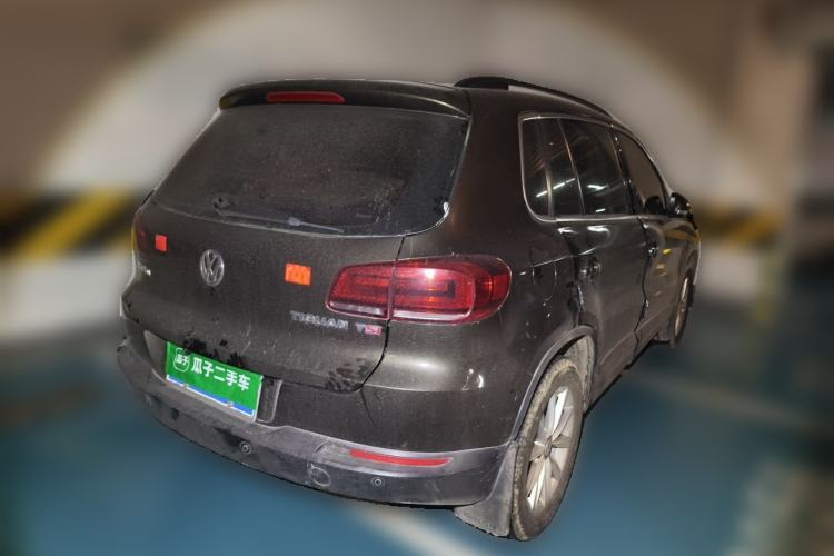 Used Volkswagen Tiguan 2015 1.8TSI Automatic Two-Wheel Drive Comfort Edition Rear Right 45 Deg