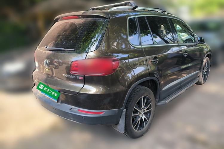 Used Volkswagen Tiguan 2015 1.8TSI Automatic Two-Wheel Drive Luxury Model Rear Right 45 Deg