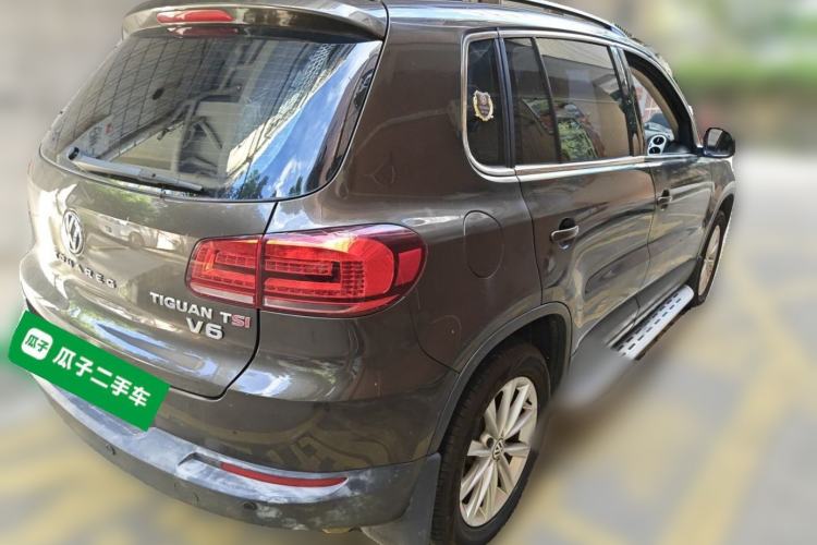 Used Volkswagen Tiguan 2015 1.8TSI Automatic Two-Wheel Drive Comfort Edition Rear Right 45 Deg