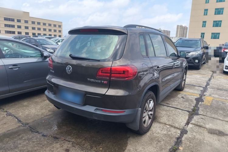 Used Volkswagen Tiguan 2015 1.8TSI Automatic Two-Wheel Drive Trend Edition Rear Right 45 Deg