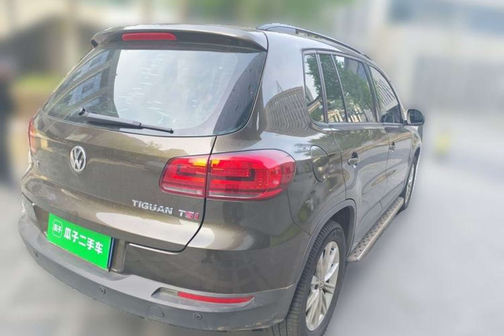Used Volkswagen Tiguan 2015 1.8TSI Automatic Two-Wheel Drive Comfort Edition Rear Right 45 Deg