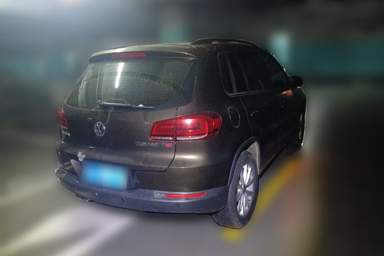 Used Volkswagen Tiguan 2015 1.8TSI Automatic Two-Wheel Drive Comfort Edition Rear Right 45 Deg