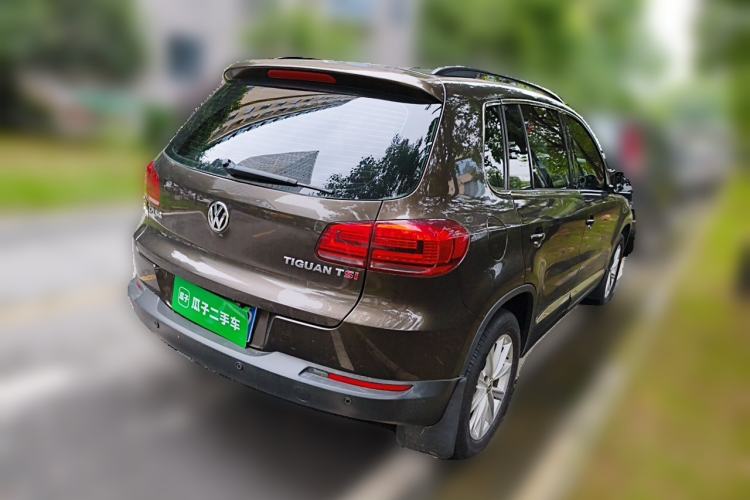 Used Volkswagen Tiguan 2015 1.8TSI Automatic Two-Wheel Drive Comfort Edition Rear Right 45 Deg