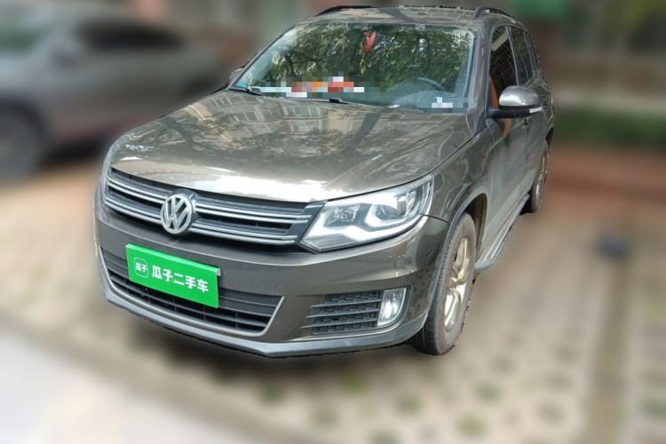 Used Volkswagen Tiguan 2015 1.8TSI Automatic Two-Wheel Drive Trend Edition Guazi used car, China used car export, Used car for sale, Used Volkswagen cars, Cheapest cars for sale
