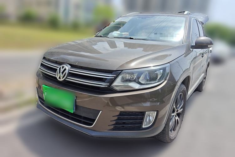 Used Volkswagen Tiguan 2015 1.8TSI Automatic Two-Wheel Drive Luxury Model Guazi used car, China used car export, Used car for sale, Used cars, Cheapest cars for sale